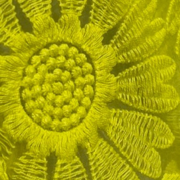 CREMIEUX 'Natalie' Daisy Yellow Halter Dress Size 4 NWT - Picture 9 of 16